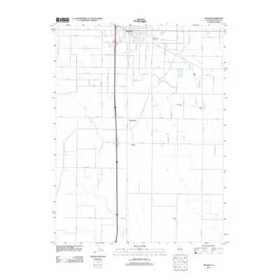 2012 Map of Orland, 2012 Print