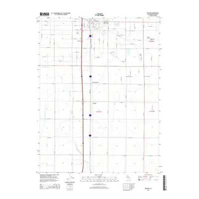 2015 Map of Orland, 2015 Print