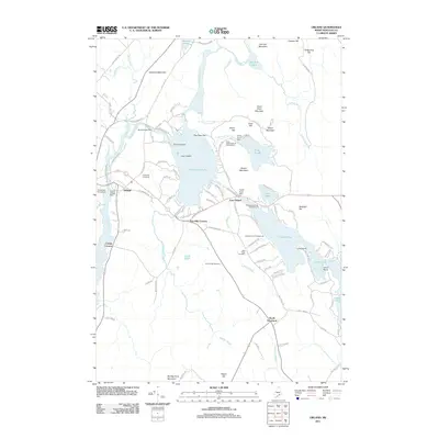 2011 Map of Orland, 2011 Print