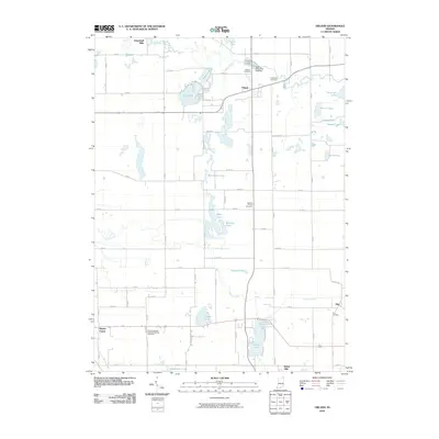 2010 Map of Orland, 2010 Print