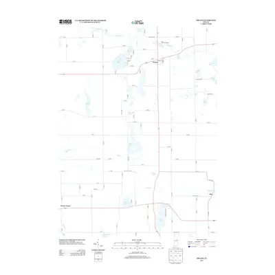 2013 Map of Orland, 2013 Print