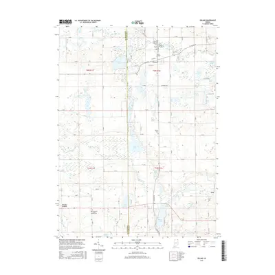 2016 Map of Orland, 2016 Print