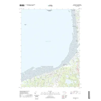 2018 Map of Orleans OE W, 2018 Print