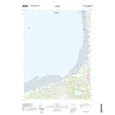 2021 Map of Orleans OE W, 2021 Print
