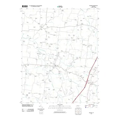 2010 Map of Orlinda, 2010 Print