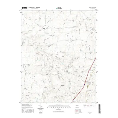 2016 Map of Orlinda, 2016 Print