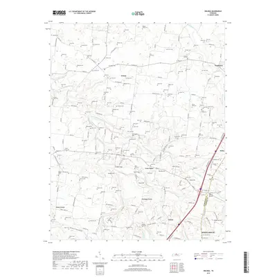 2019 Map of Orlinda, 2019 Print