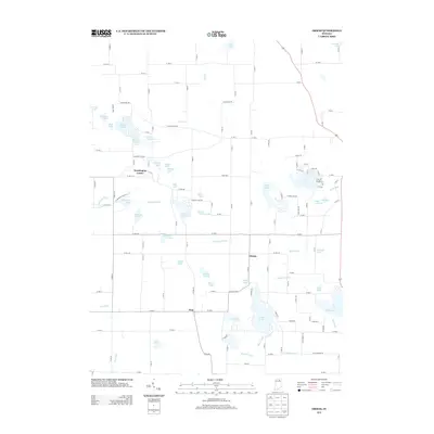 2013 Map of Ormas, 2013 Print