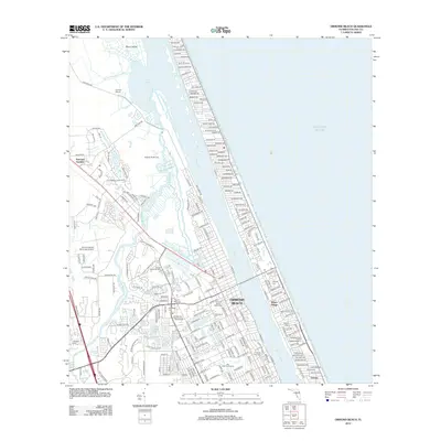2012 Map of Ormond Beach, 2012 Print