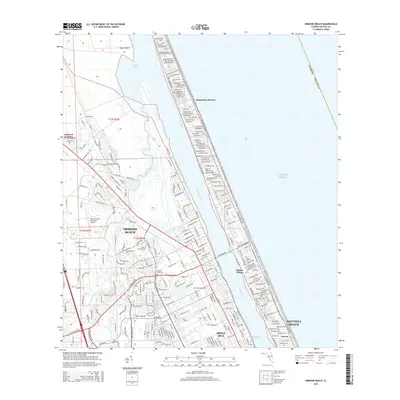 2015 Map of Ormond Beach, 2015 Print