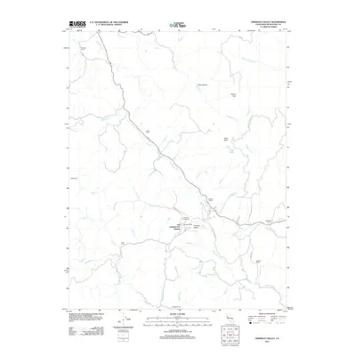2012 Map of Ornbaun Valley, 2012 Print