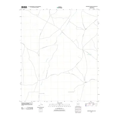 2010 Map of Orndorff Ranch, 2010 Print