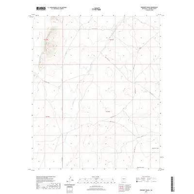 2020 Map of Orndorff Ranch, 2020 Print