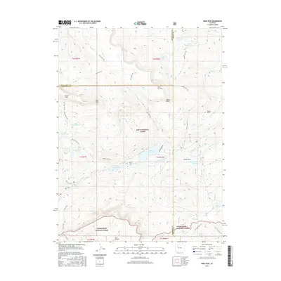 2016 Map of Orno Peak, 2016 Print