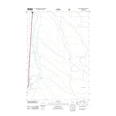 2011 Map of Orofino Creek, 2011 Print