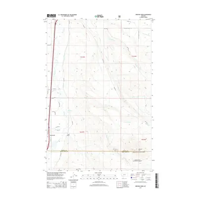 2014 Map of Orofino Creek, 2014 Print