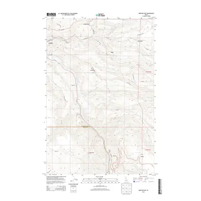 2013 Map of Orofino East, 2013 Print