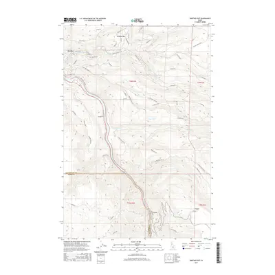 2017 Map of Orofino East, 2017 Print