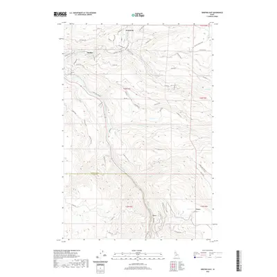 2020 Map of Orofino East, 2020 Print