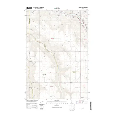 2013 Map of Orofino West, 2013 Print
