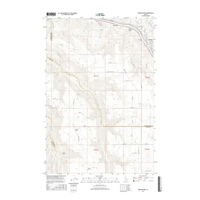 2017 Map of Orofino West, 2017 Print