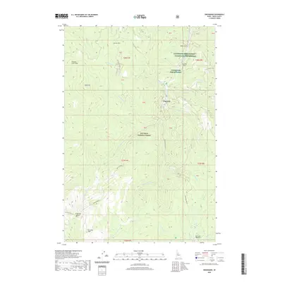 2020 Map of Orogrande, 2020 Print