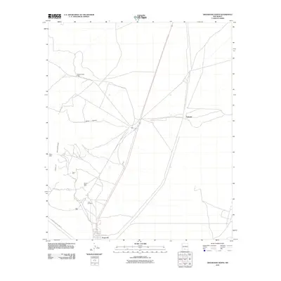 2010 Map of Orogrande North, 2010 Print