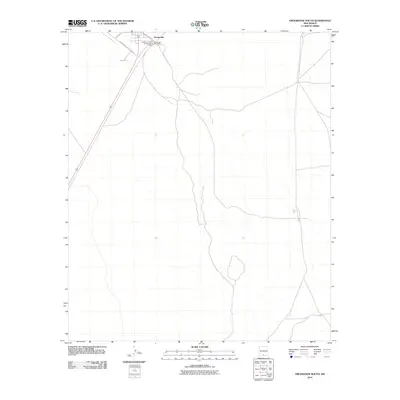 2010 Map of Orogrande South, 2010 Print