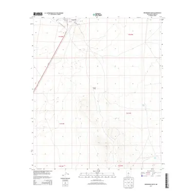 2013 Map of Orogrande South, 2013 Print