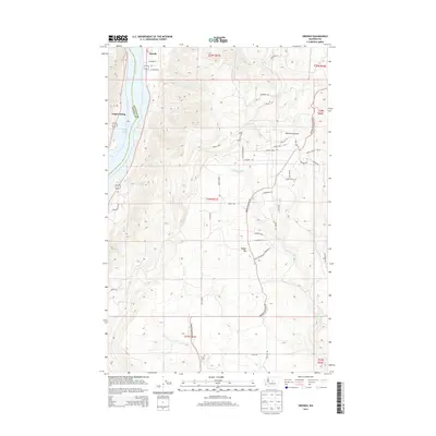 2014 Map of Orondo, 2014 Print