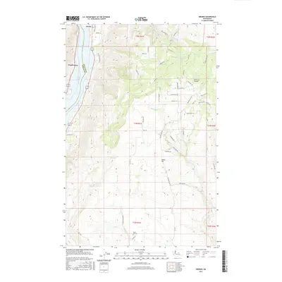 2017 Map of Orondo, 2017 Print