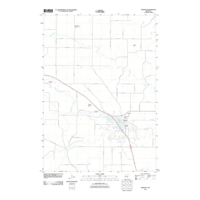 2010 Map of Oronoco, 2010 Print