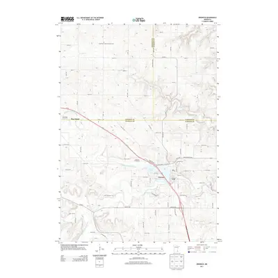 2013 Map of Oronoco, 2013 Print