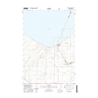 2015 Map of Oronto Bay, 2015 Print