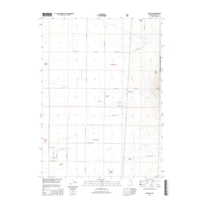 2015 Map of Orovada, 2015 Print
