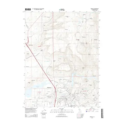 2015 Map of Oroville, 2015 Print