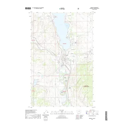 2020 Map of Oroville, 2020 Print