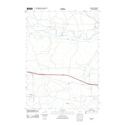 2012 Map of Orpha, 2012 Print