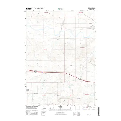 2015 Map of Orpha, 2015 Print
