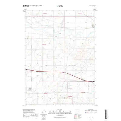 2017 Map of Orpha, 2017 Print