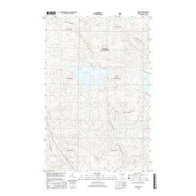 2016 Map of Orr NE, 2016 Print