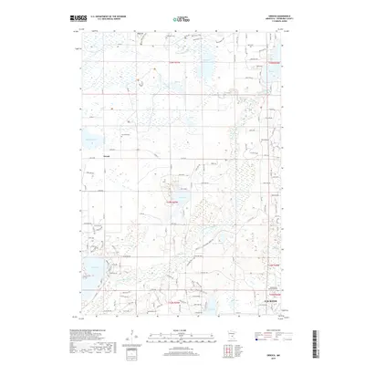 2019 Map of Orrock, 2019 Print
