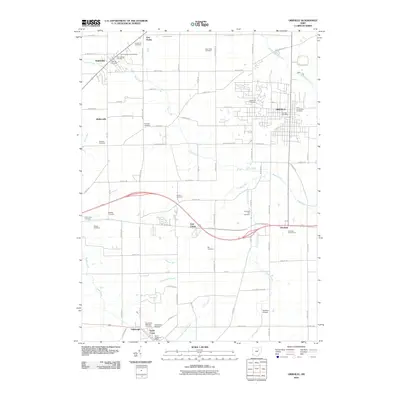 2010 Map of Orrville, 2010 Print