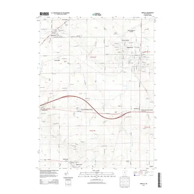 2013 Map of Orrville, 2013 Print