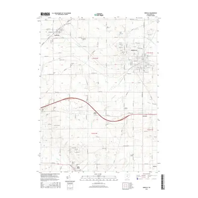 2016 Map of Orrville, 2016 Print