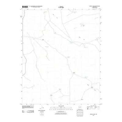 2010 Map of Ortega Tank, 2010 Print