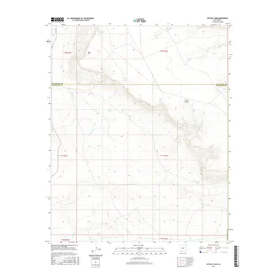 2017 Map of Ortega Tank, 2017 Print