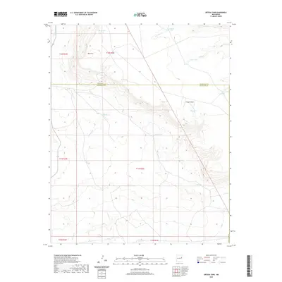 2020 Map of Ortega Tank, 2020 Print