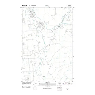 2011 Map of Orting, 2011 Print