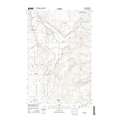 2014 Map of Orting, 2014 Print